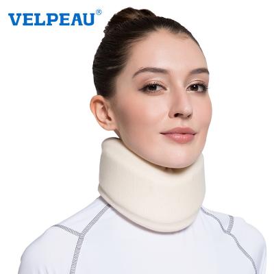 China VELPEAU Cervical Pain Neck Brace Medical Cervical Collar Relieve Pain Neck Support Stiff Adjustable Brace For Cervical Disease for sale