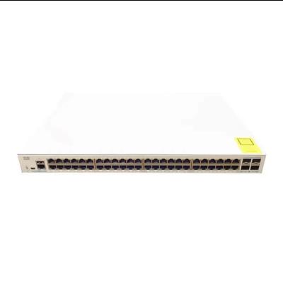 China CBS350-48P-4X Puerto Ethernet Gigabit 48 X 10 100 1000 PoE+ SFP Conmutador Ethernet industrial en venta