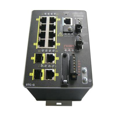 Китай IE-2000-8TC-G-B Управляемый корпоративный коммутатор SFP RJ45 Сетевой модуль промышленного коммутатора продается