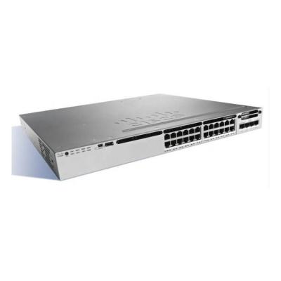 中国 WS-C3850-24U-S SFP トランシーバー モジュール イーサネット スイッチ 3850 24 ポート UPOE IP ベース 販売のため