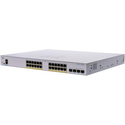 Chine Commutateur d'alimentation Ethernet pour serveur de réseau CBS350-24P-4G-CN 24 X Poe 4 X 1G SFP à vendre