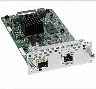 Chine NIM-1GE-CU-SFP= Alimentation serveur de mise en réseau Modulaire 1 port Gigabit Ethernet à vendre