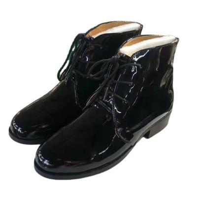 China Lightweight High Quality Shiny Quality Mid Ankle Professional Executive Shoes for sale