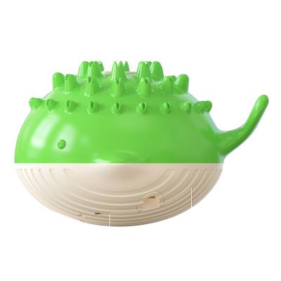 China Wholesale Stocked Mixed Colors Toy Molar Teeth Cleaner Little Interactive Crocodile Water Spray Dog Swimming Float Toy for sale