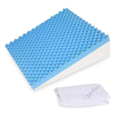 China High Quality Massage Foam Bed Wedge Pillow With Removable And Washable Cover for sale