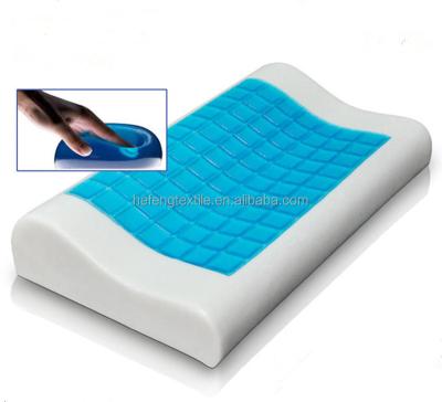 China Viscoelastic Anti-Apnea Gel Memory Foam Cooling Pillow for sale