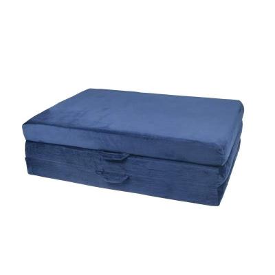 China Foldable High Quality Memory Foam Folding Guest Fold Up Bed w/Case/Portable Mattress for sale