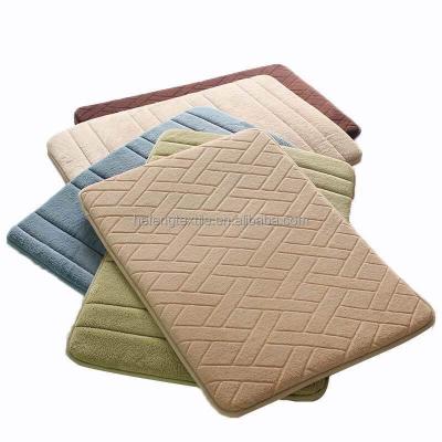 China Viable Water Absorbent Memory Foam Bath Mat, Machine Washable Anti-Slip Foam Mat, Memory Foam Floor Mat for sale