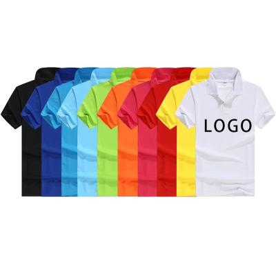 China Anti-wrinkle New Design Unisex Cotton Polo Custom Logo Short Sleeve Summer Breathable Shirt Plus Sizes Polo Shirt for sale