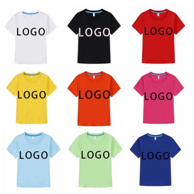 China Low Moq Breathable Wholesale Customize Kids Unisex Tees Wear 100% Cotton Short Sleeve And Short Set 2Y-14Y for sale