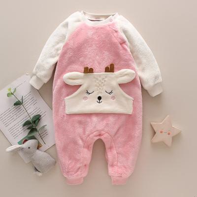 China Factory Cozy Cute Baby Huzhou Snowsuit Onesie Winter Coat Newborn Romper for Girls Boys and Infant Girls for sale