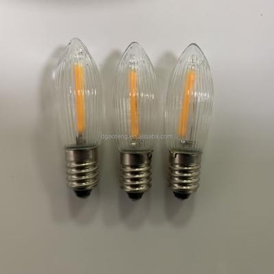 China Theme park LED: hot-weib popular holiday decoration bulb C6 LED 1LEDs candle bulb for sale