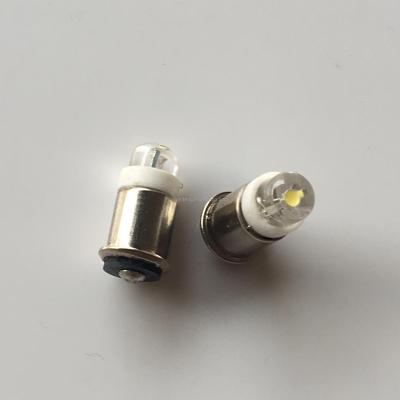 China Mini Car Auto Bulbs Interior Light T1 3/4 LED Flange Base MF6/SX6S/SM6S T6X16.5mm Miniature Interior Light Miniature Indicator for sale