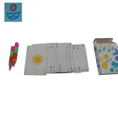 China Playing Paper Game Customized Cards Game for sale