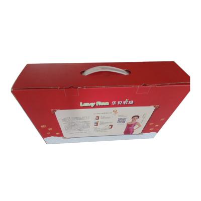 China Disposable Fancy Printing Corrugated Box For Work Home Packing Products for sale