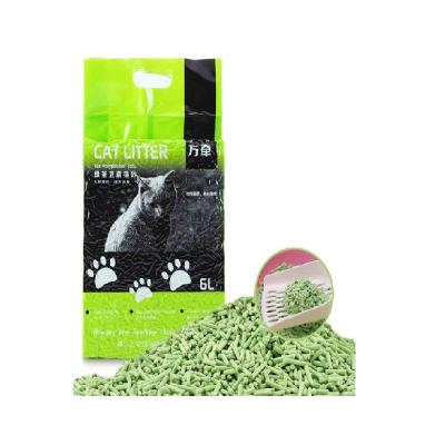 China Sustainable Natural Eco Friendly Pet Care Products Soy Dusted Tofu Cat Litter for sale