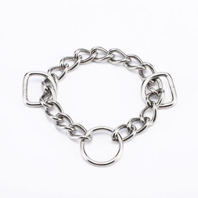 China Stocked High Quality Customized Stainless Steel Dog Collar Chain for sale