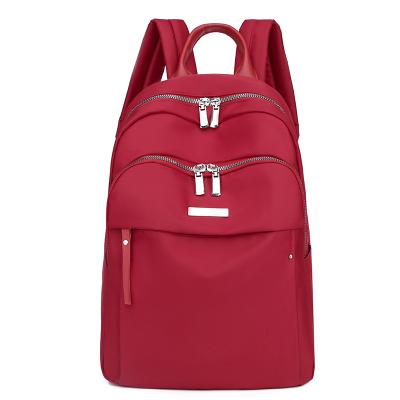 China Custom Logo Girls School Waterproof Backpacks Fashion Multi-Zip Women Backpacks Waterproof Practical Backpacks For Women for sale