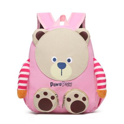 China Hot Sale Bear Shape Waterproof Primary School Bags Waterproof Kids School Bags for sale