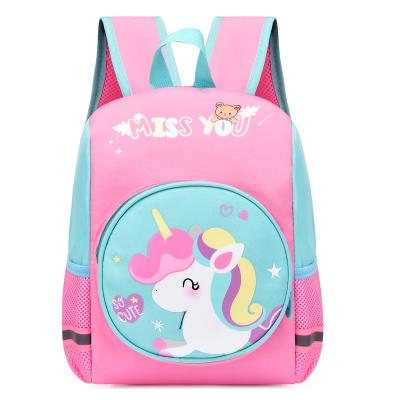 China Manufacturer Wholesale Cute Lightweight Cartoon Girl Backpack School Bag Children School Bag Lightweight Waterproof Backpack for sale