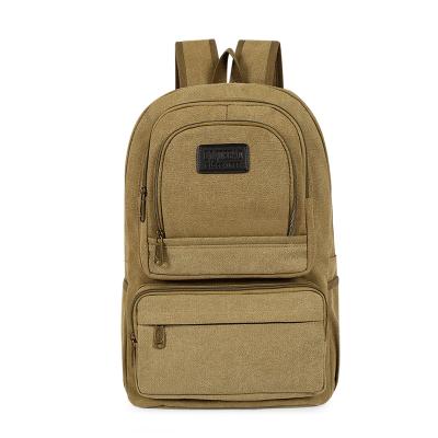 China Fashion Multi Color Canvas Backpack Computer Hiking Bag Fashion Travel Bag for sale