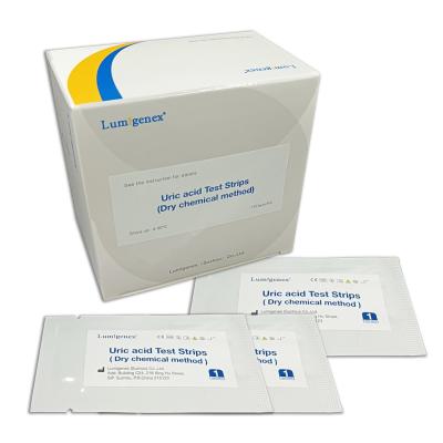 China High Sensitive Gout Detection Uric Acid Test Strips For Hospital Clinical for sale