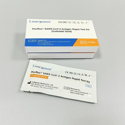 China Individual package European common list of SARS-CoV-2 Antigen Rapid Test Kits for sale