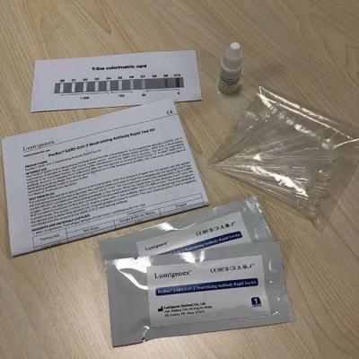 China Fingertip Blood Colloidal Gold Antibody Fast Detection Kit CE For SARS-CoV-2 for sale