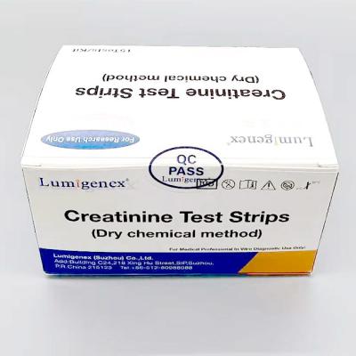 China OEM Dry Chemical Creatinine Test Strips CE Approved for hospital for sale