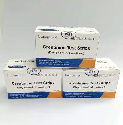 China Hoognauwkeurige wegwerpcreatinineteststrips CFDA-certificering Te koop