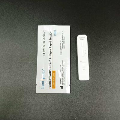 China Corona Virus Antigen Rapid Test Kit , CE Antigen Test Kit Colloidal Gold for sale