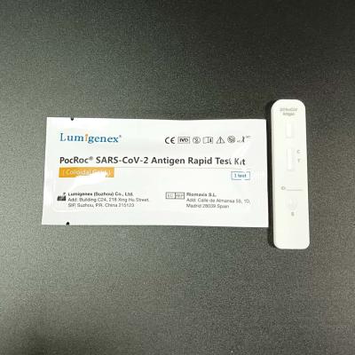 China COVID-19 Colloidal Gold Rapid Test Kit Antigen ISO Certification for sale