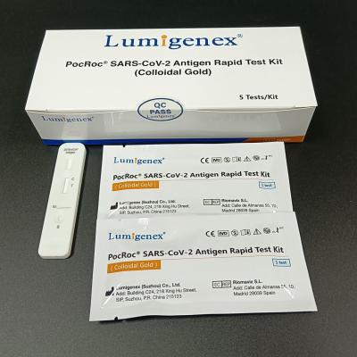 China Antigen Rapid Test Kit (Colloidal Gold ) Listed On EU Common RAT List for sale