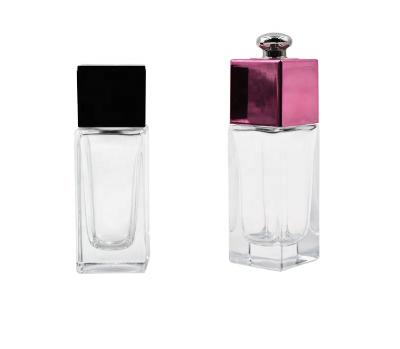 China Factory direct wholesale personal care perfume bottle high grade 30ml transparent glass cosmetic empty bottle for sale