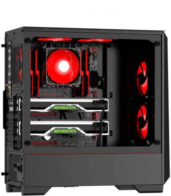 China Affordable Computer Case 12025mm Argb Case Fan 3pcs Kit RGB Computer Fan Kit for sale