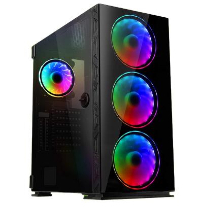 China Computer Case Verified Supplier 12V PC Game Argb Case Cooling 2510 pwm Fan for sale