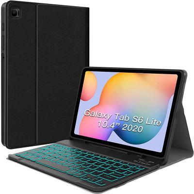 China New Radio for Samsung Galaxy Tab S6 Lite 10.4 2020 SM-P610/P615 Models Backlit Keyboard Cover for sale