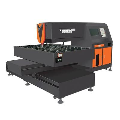 China laser CUT packing die board laser cutting machine for flat bed die board making TSD-LC400-1218 for plywood laser cutting for sale