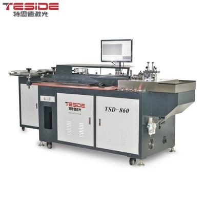 China Factory TSD-860 Automatic Steel Blade Folding Machine&Auto Creasing Slitter for sale