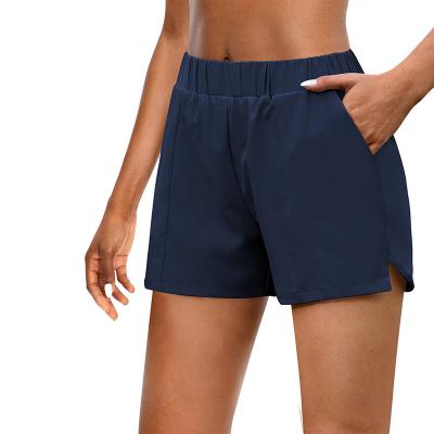 China Breathable Summer Gym Sports Sports Yoga Shorts Running Daily Casual Shorts Womens Soft Yoga Shorts for sale