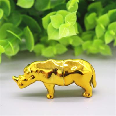 China Pharmaceutical Rhino Shape / Shape Pill Animal Capsules Toy Container Packaging For Rhino 7 Pills for sale