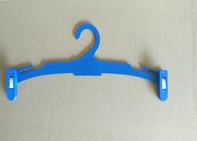 China Blue / White / Black Plastic Clothing Store Hangers For Underware Non Slip for sale