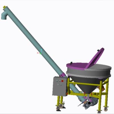 China Vibrating Heavy Duty Cement Screw Conveyor Easy To Dismantle Cement Conveyor for sale