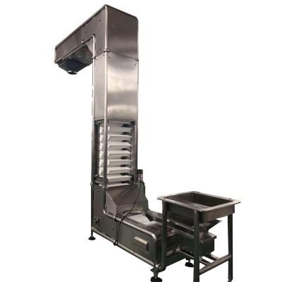 China Heat Resistant Stainless Steel 304 Z Shape Rice Bucket Elevator Feeder Conveyor for sale