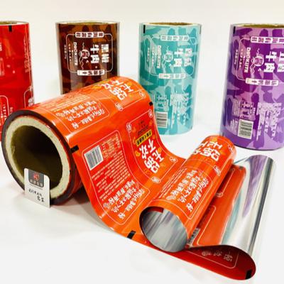 China Customized Moisture Proof Wrapping Film Roll Printed High Quality Printed Plastic Film Rolls for sale