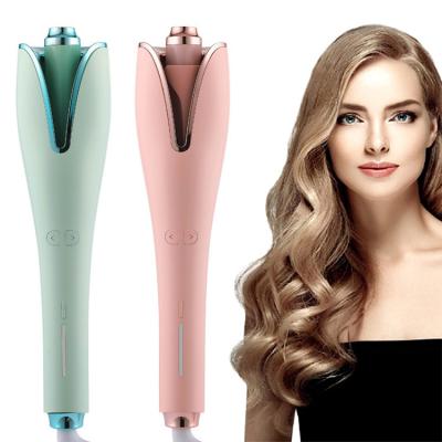 China Portable Auto Rotating Heatless Hair Curler Styling HAIR CURLER Products Tools Home Moving Hair Curler Waves Curling Irons for sale