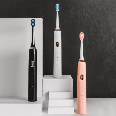 China Home Oral OEM Sonic Electric Toothbrush Rechargeable Automatic Care Electric Toothbrush Multicolor Use+office+travel for sale