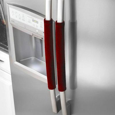 China Durable Washable Household Refrigerator Door Handle Covers For Protect Refrigerator 2021 for sale