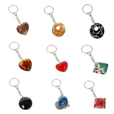 China Memories. High Quality Gift Design Key Rings Murano Glass Bead Keychains New for sale