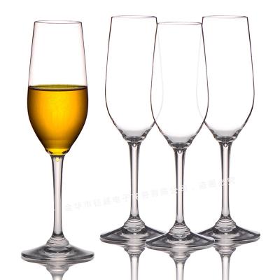 China Unbreaken Tumbler CLASSIC Reusable Wine Tritan Glass Plastic Wine Glass with 225ML for sale